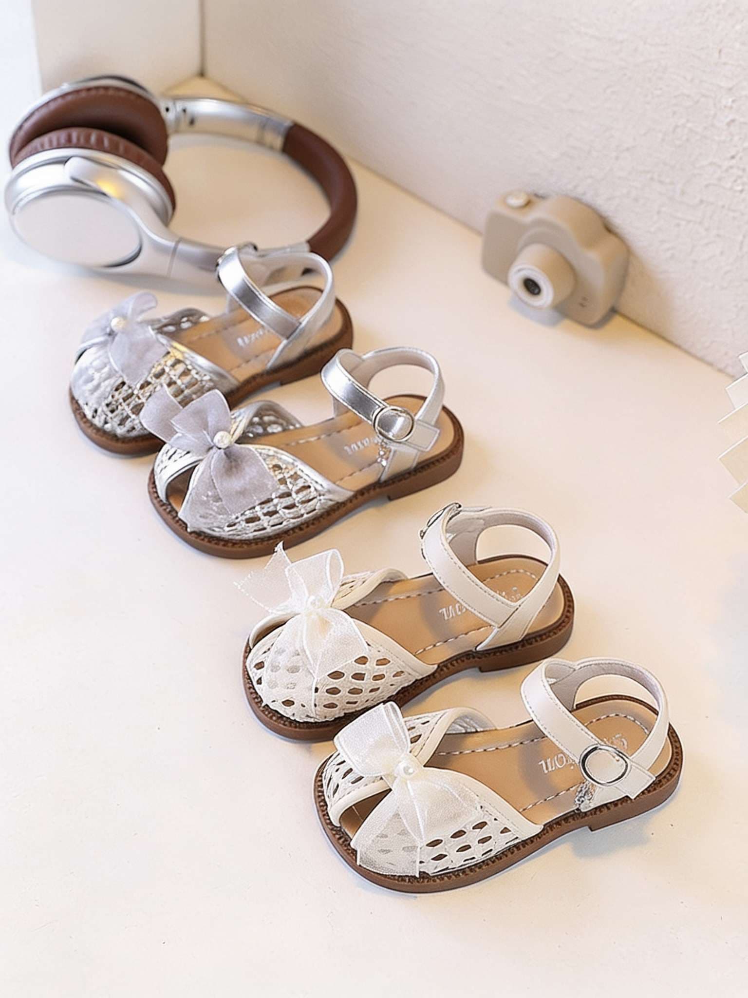 Bow-Knot Hollow Sandals